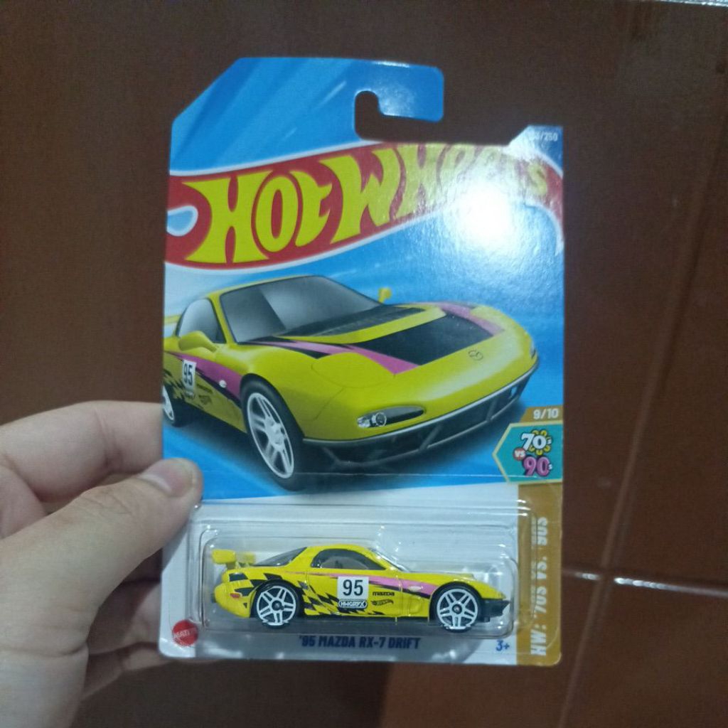 Hotwheels '95 Mazda RX-7 Drift
