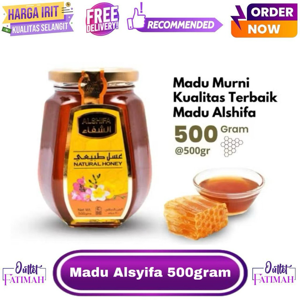 

Madu Al shifa 500gram | Madu assyifa 500gr
