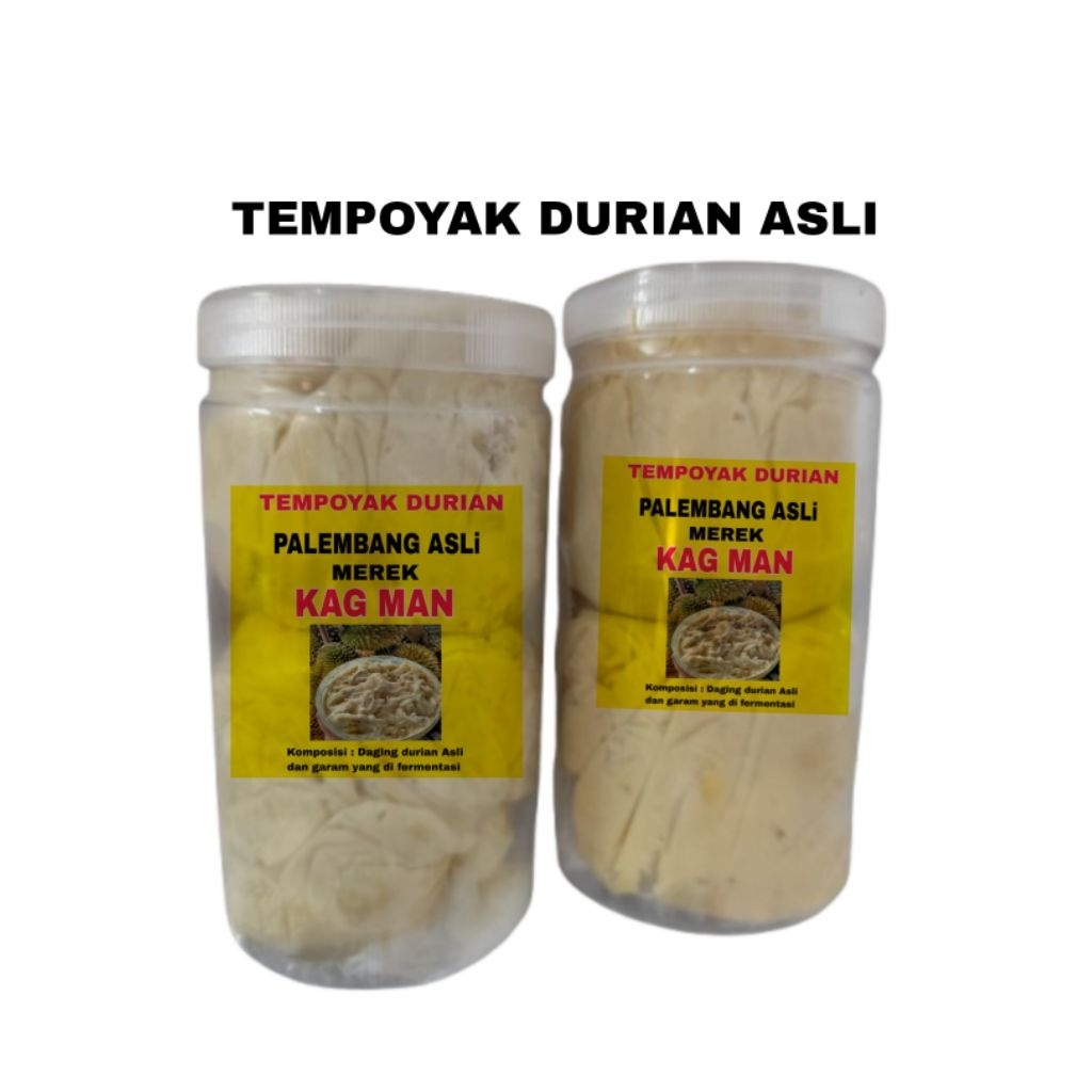 

1 kg Tempoyak durian asli palembang tempoyak baru