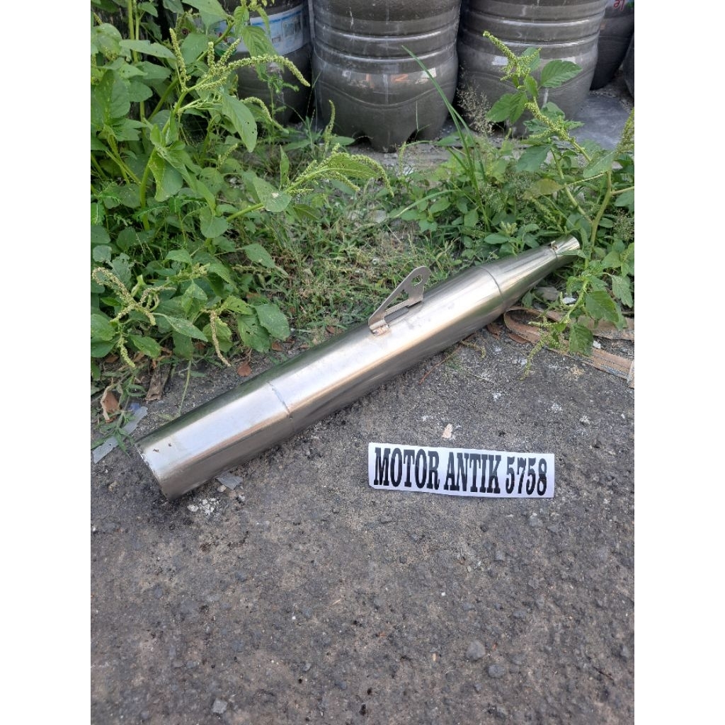 Knalpot Japstyle Chopper Bobber Bratstyle Motor Custom