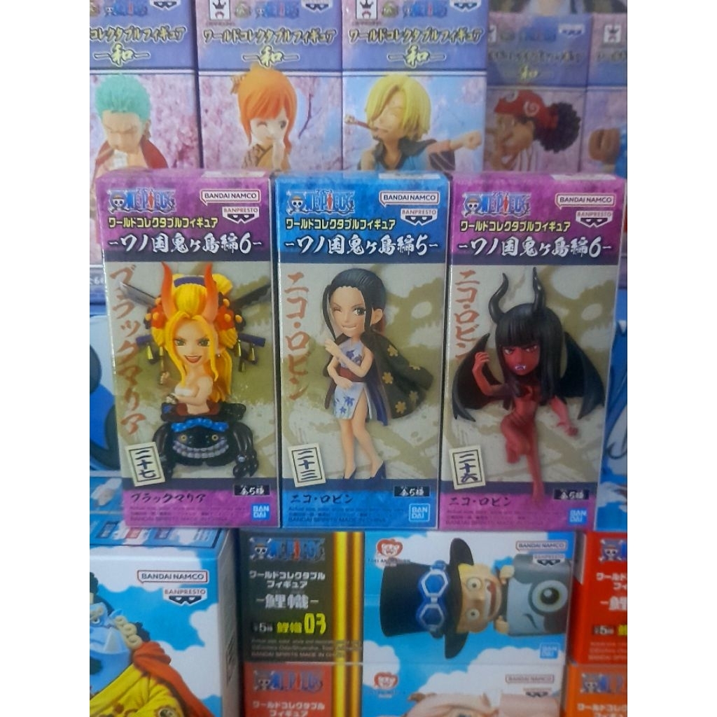 One Piece WCF Onigashima Battle Vol 5 & 6 Nico Robin Black Maria