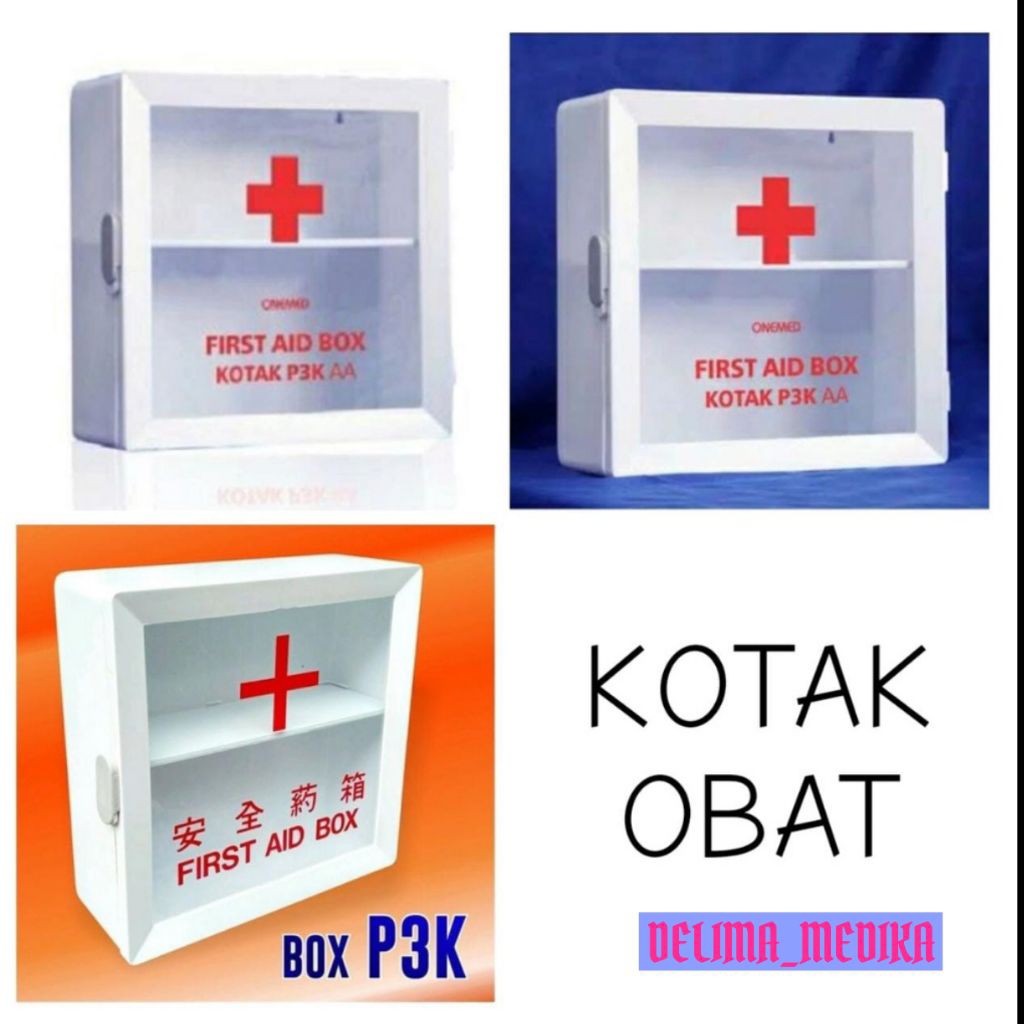 Box P3K Dinding / Kotak P3K AA Dinding