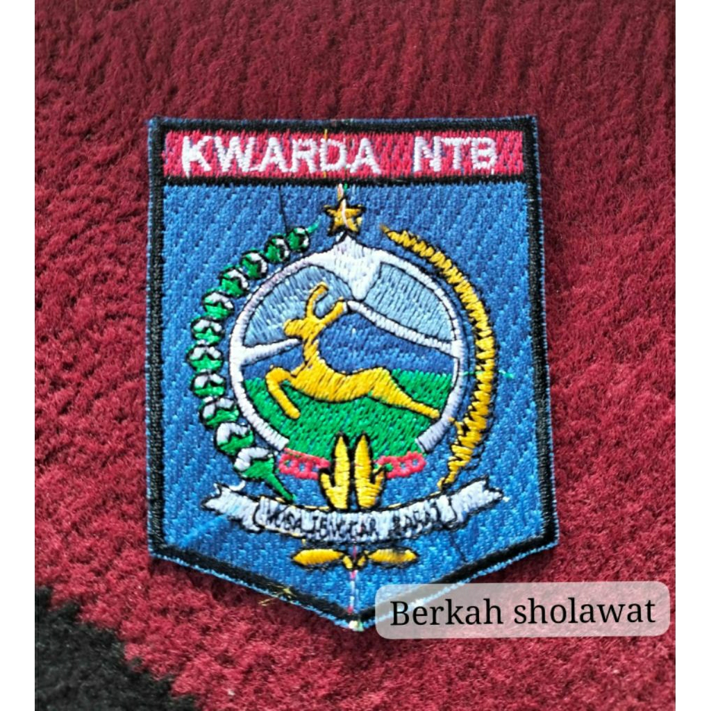 Bet,bagde,emblem,bordir kwarda ntb