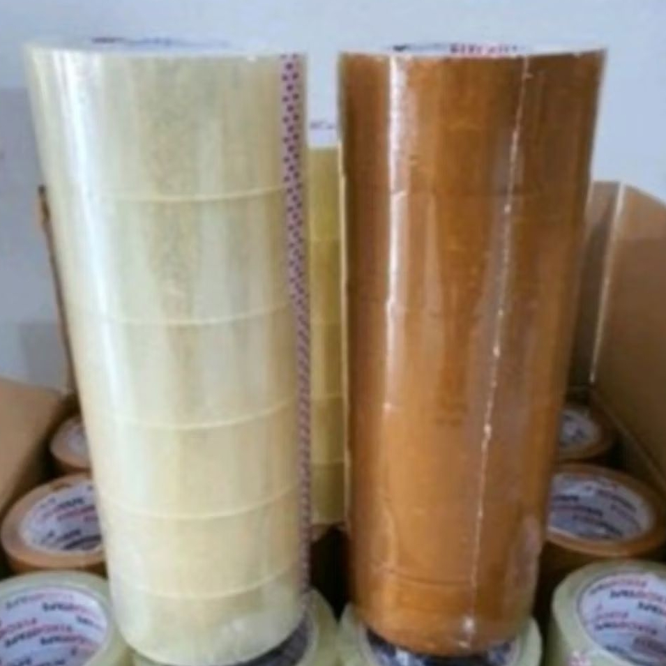 

Lakban 6pcs / Lakban Bening / Lakban Cokelat 45mm x 80yard