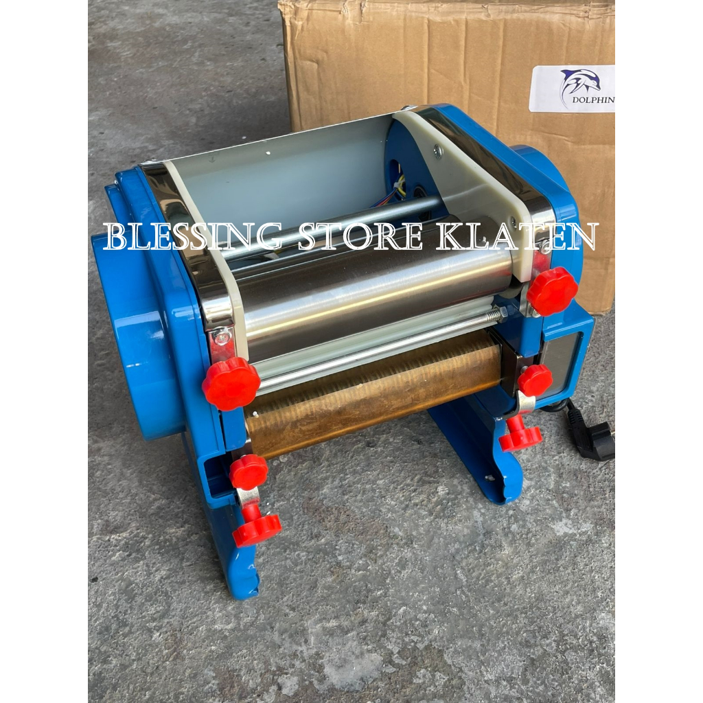 NOODLE MAKER ELECTRIC DZM200B / GILINGAN MIE DZM200B 1 MATA PISAU 2-6MM STEEL 350W DOLPHIN