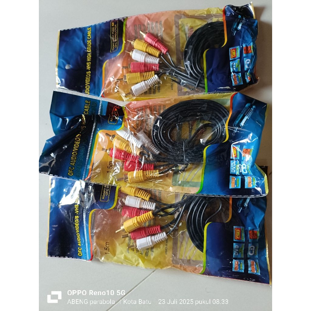 RCA AUDIO/VIDEO/S-VHS  HIGH GRADE CABLE