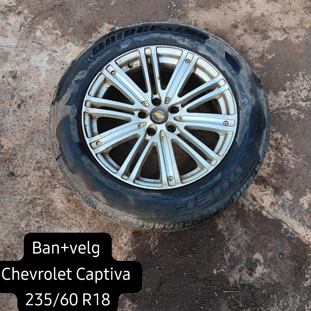 Velk Velg / Pelek + Ban Chevrolet Captiva Nfl Copotan