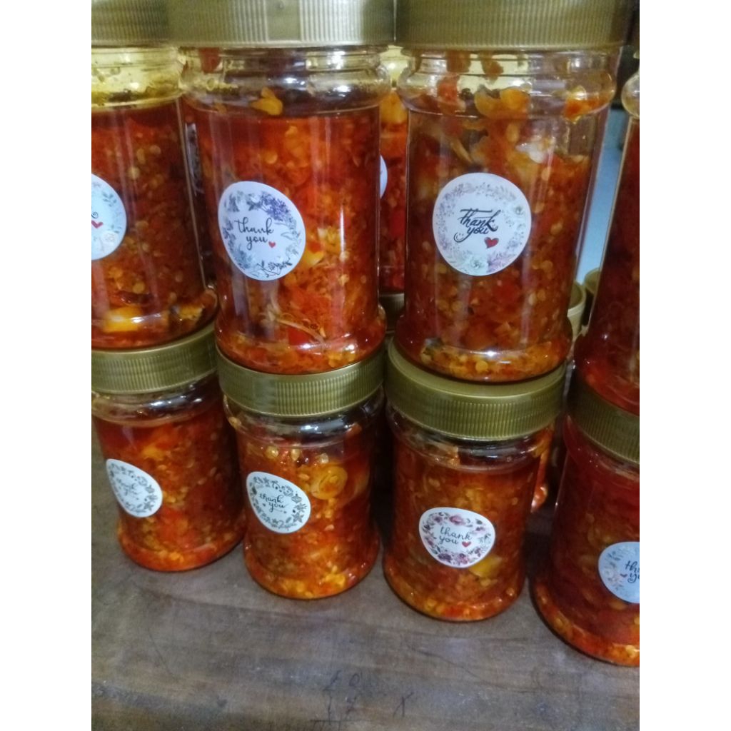 

Sambel Cumi Asin kemasan 150gr