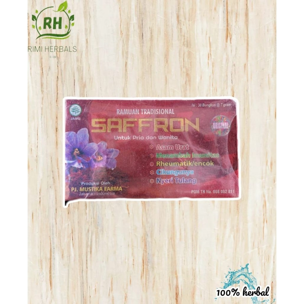 

SAFFRON ramuan tradisional
