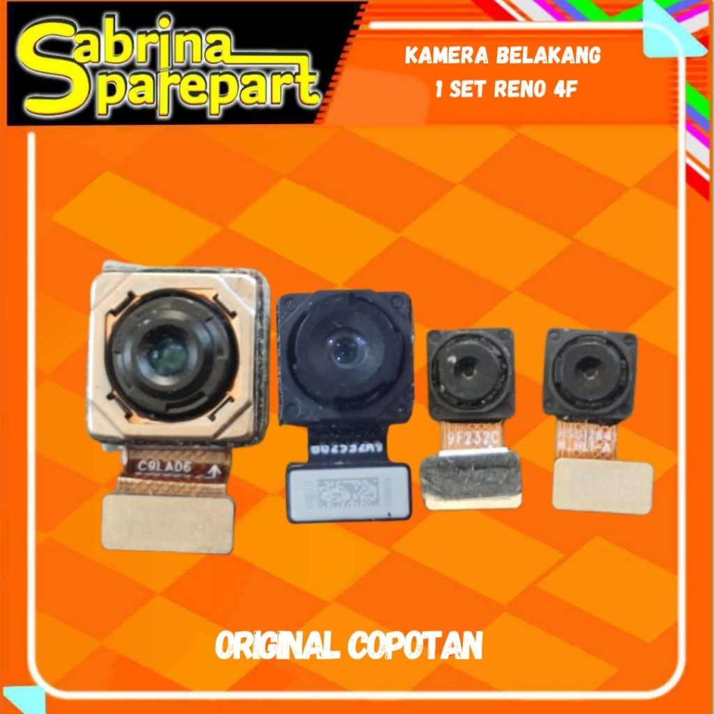 Kamera Belakang Reno 4F Second Copotan