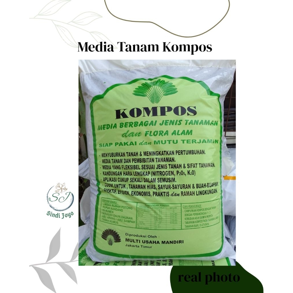 Media Tanam Kompos Pupuk Kompos