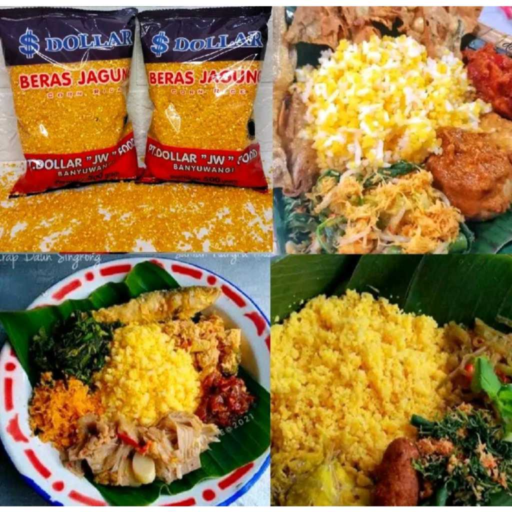 

Beras Jagung Dollar Punel Digiling Bersih Kemasan 500gr - 1 Pcs