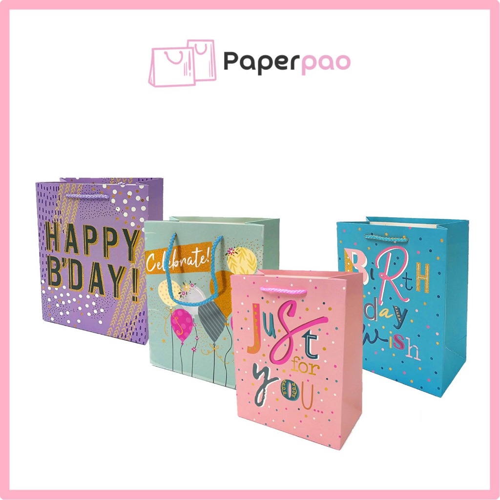 

PAPER PAO TERLARIS ! BIRTHDAY PAPERBAG Kantong murah Paper Bag karakter Paperbag impor bungkus kado