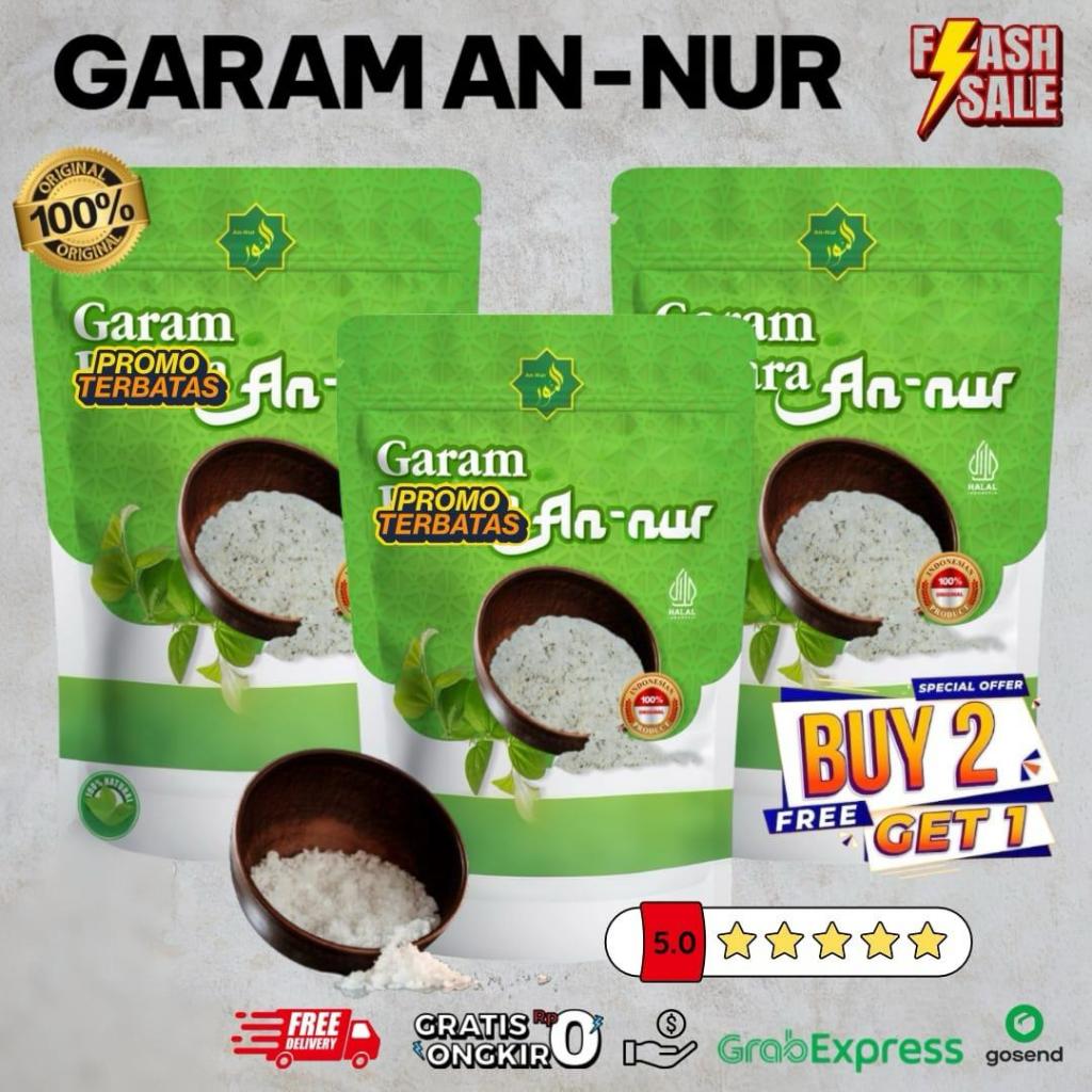

Garam Bidara An Nur 1kg – Isi Banyak, Hemat