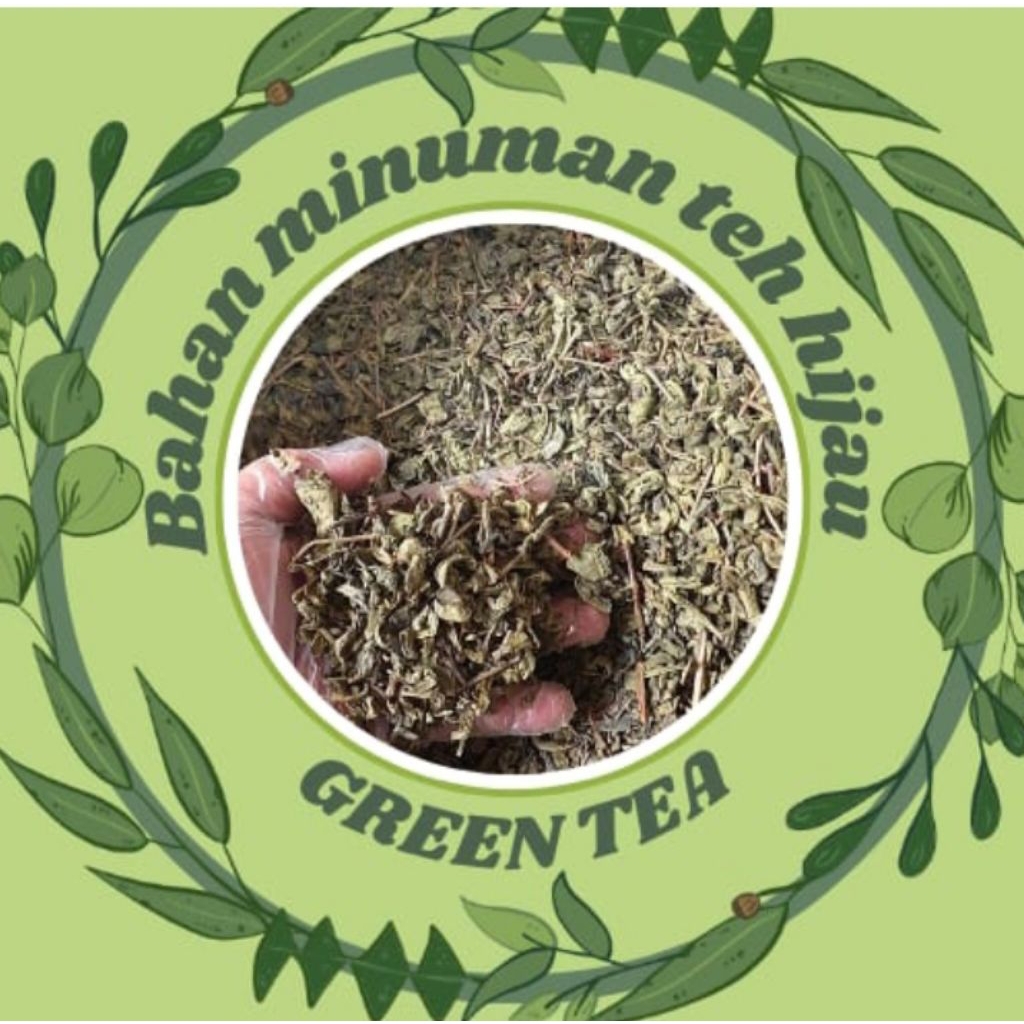 

GREEN TEA 1KG BAHAN MINUMAN TEH HIJAU