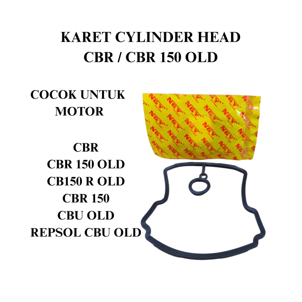 KARET CYLINDER HEAD / DEKSEL CBR / SONIC / CBR 150 OLD / CB150 R OLD / CBR 150 / CBU OLD / REPSOL CB