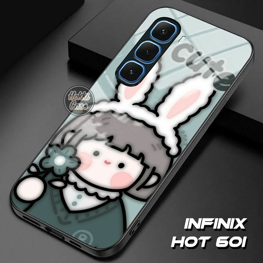 Casing Hp Infinix Hot 60i - Softcase Glass Infinix Hot 60i - Case Infinix Hot 60i - Silikon Infinix 