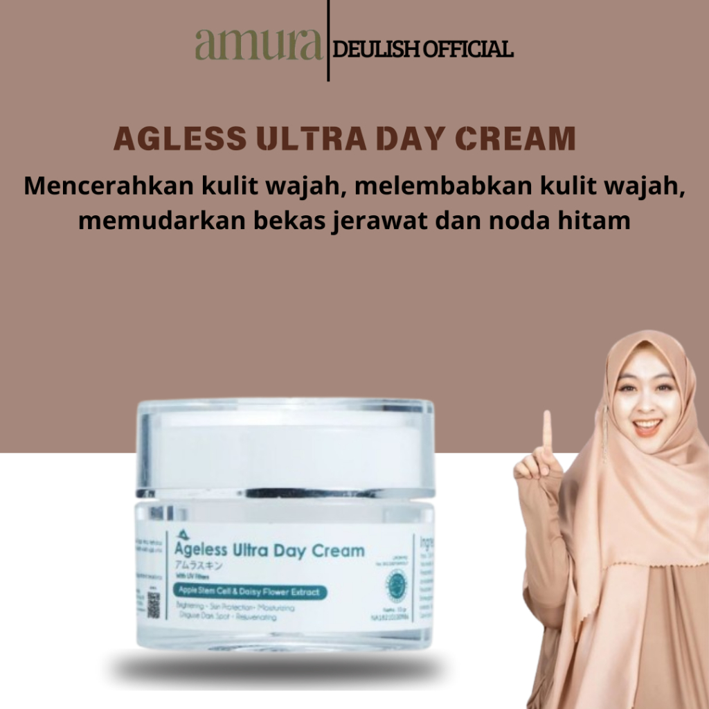 AMURA Skincare Ageless Ultra Day Cream