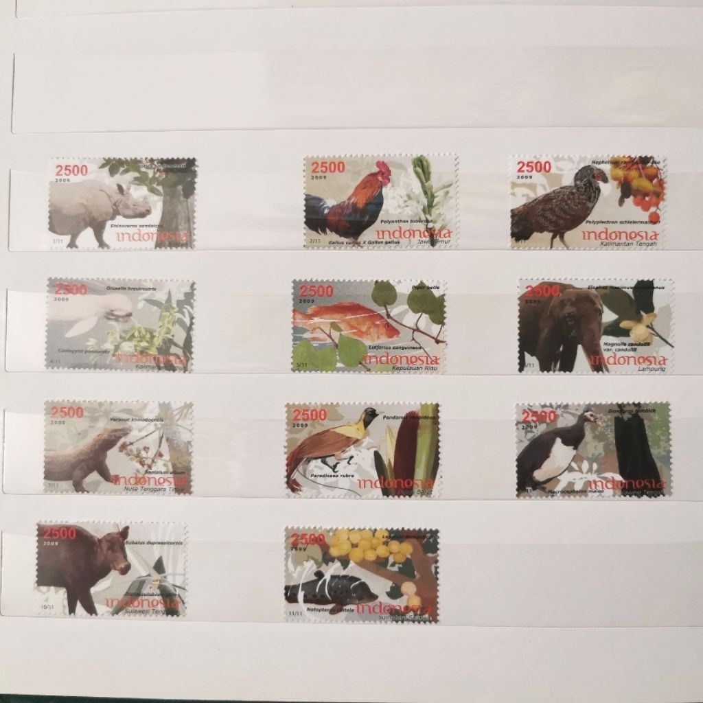 

Perangko Seri Puspa dan Satwa Identitas Provinsi 2009