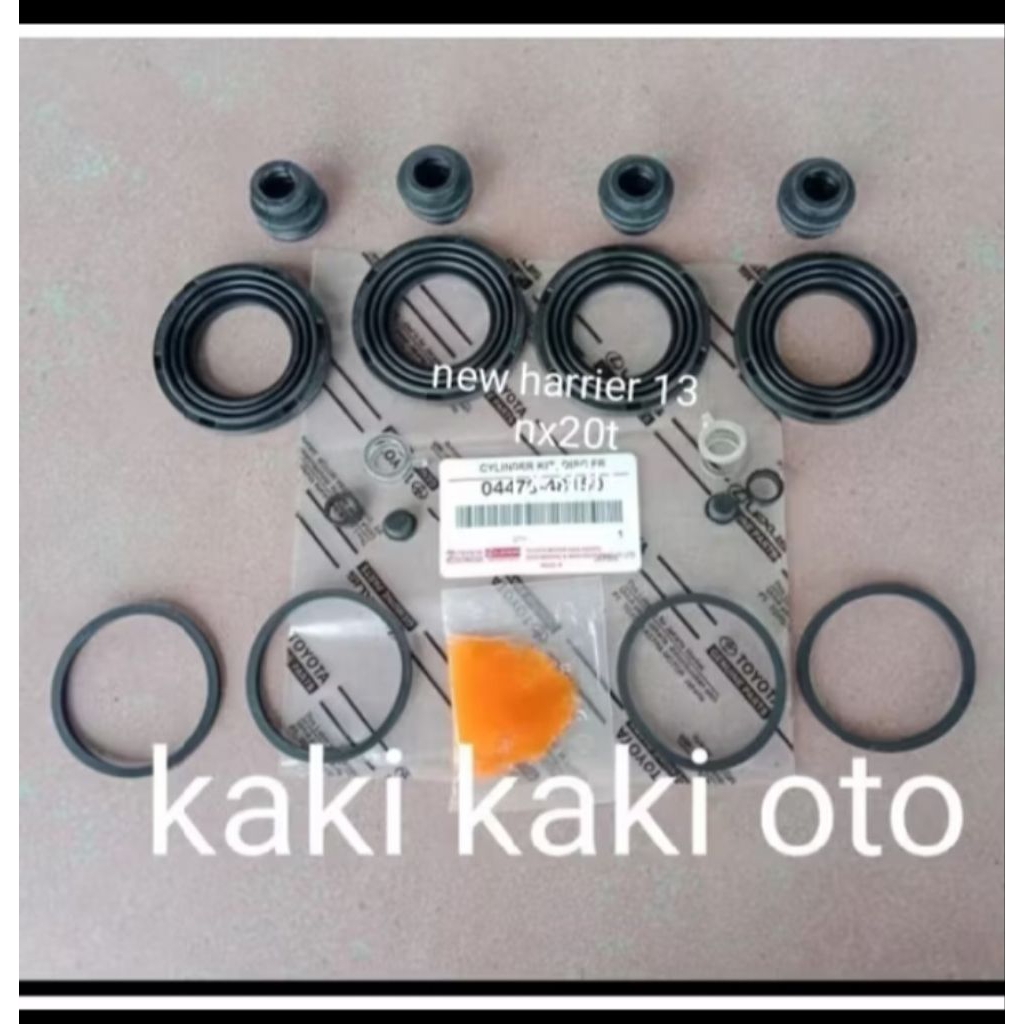 seal kit caliper kit kaliper kit seal piston rem depan new harrier new th 13 atas nx200 nx-200 nx-20