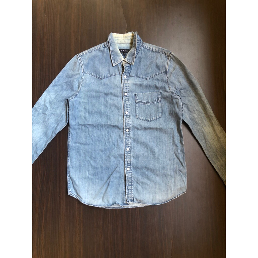 Apc kemeja jeans