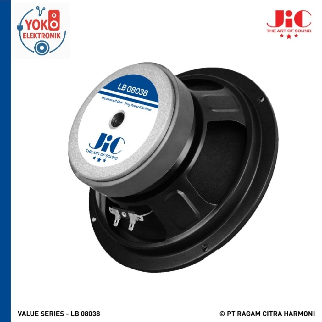 Speaker JIC 8 Inch LB 08038