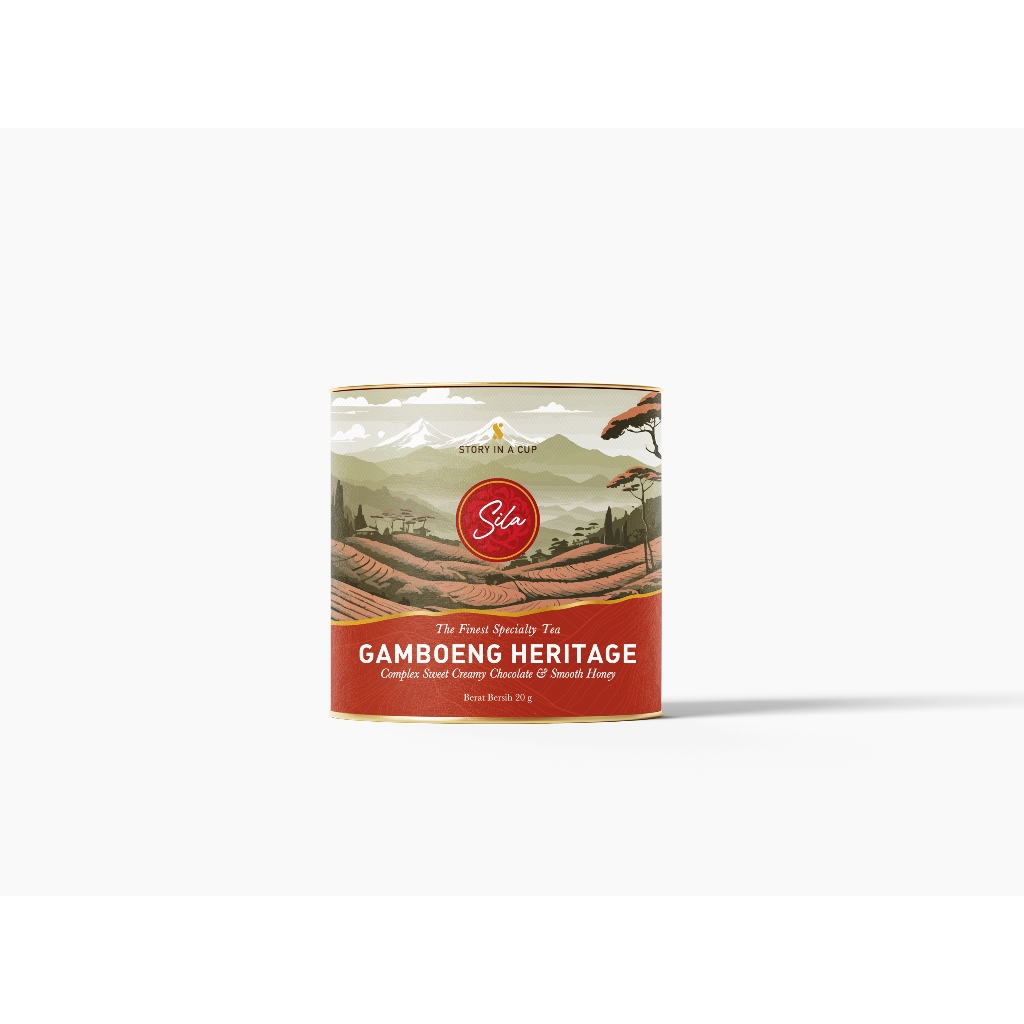 

Sila - Gamboeng Heritage - Pure Specialty - The Finest Series – Canister Mini – Teh Premium – Black Tea