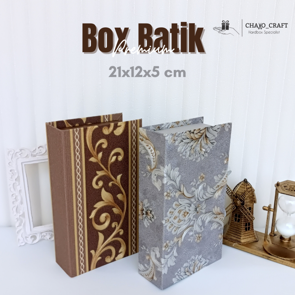 

Kotak Kado / Gift Box / Box Hampers Batik Premium 21x12x5 cm