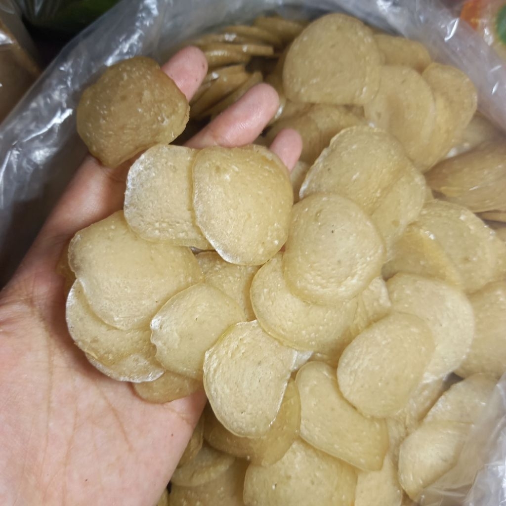 

250gr 500gr Kerupuk Kecil Ikan Mentah Khas Kenjeran Oleh Oleh Surabaya | Krupuk Olahan Ikan Buatan Rumah 250 500 gram