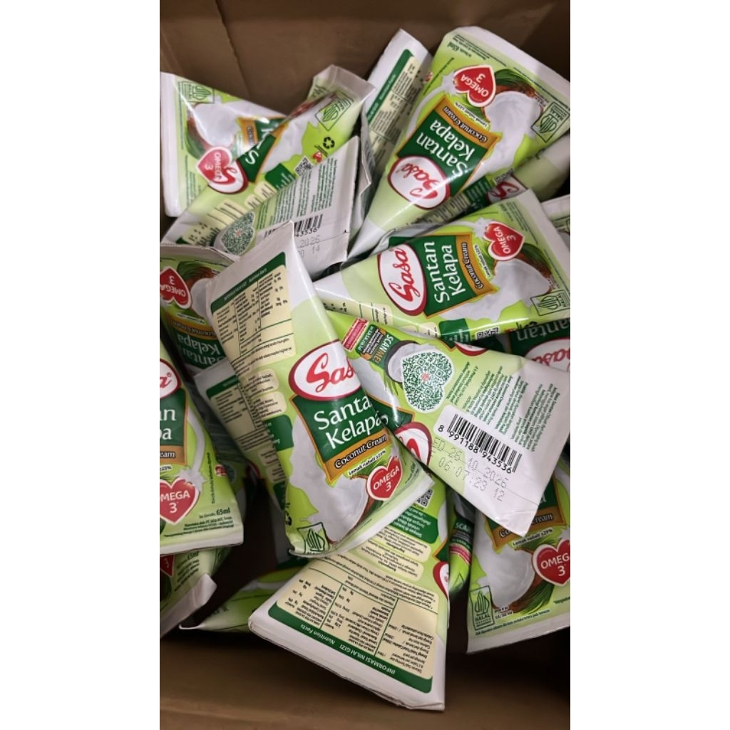 

santan Sasa 65ml 1 KARTON isi 32 exp 26 (paking aman)