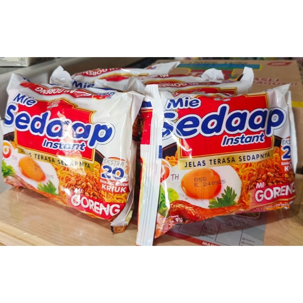 

1 PAKET 5 MIE SEDAP GORENG