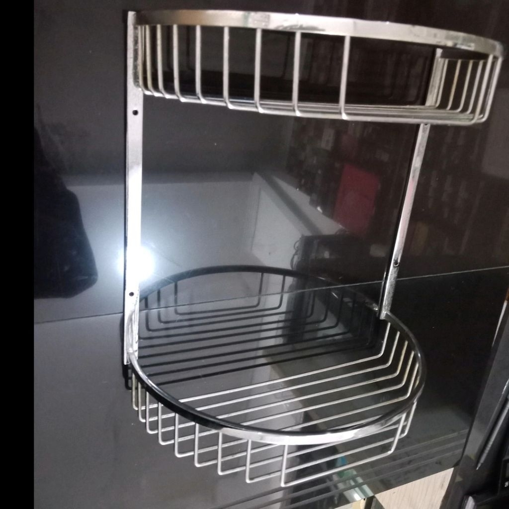 Rak Stainless 2 susun/rak 1414