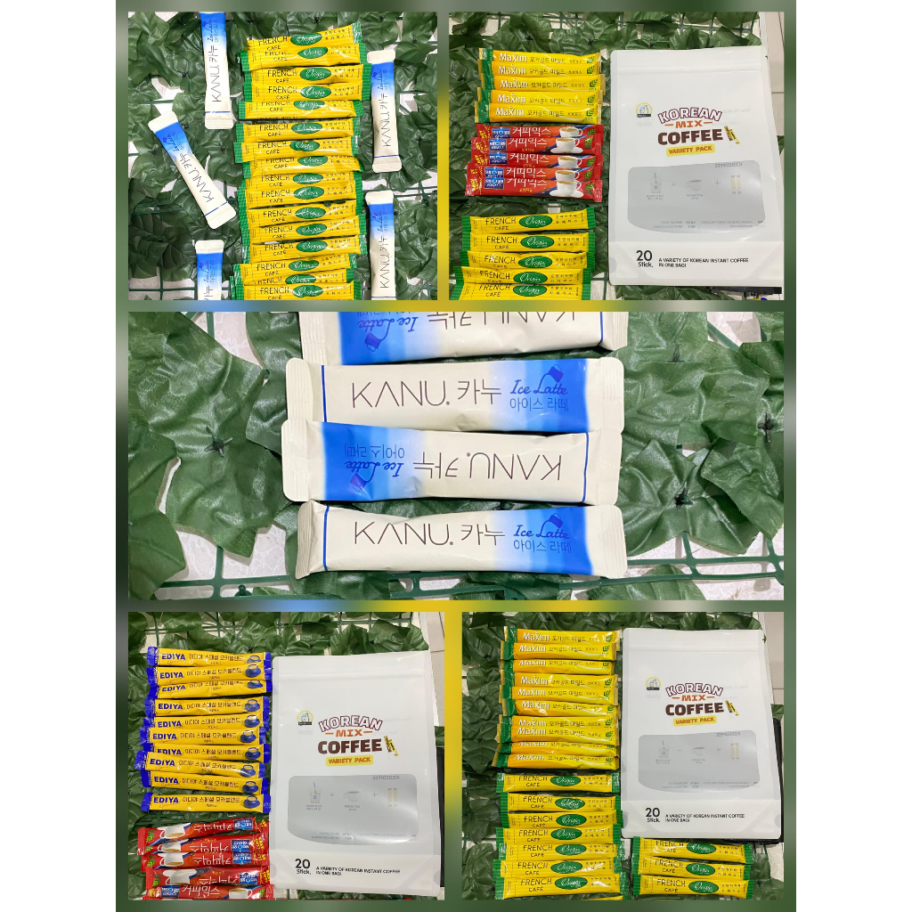 

[SALE TERMURAH] PROMO COFFEE ORIGINAL KOREA MIX / BACA DESKRIPSI PRODUK / MAXIM EDIYA KANU NESCAFE
