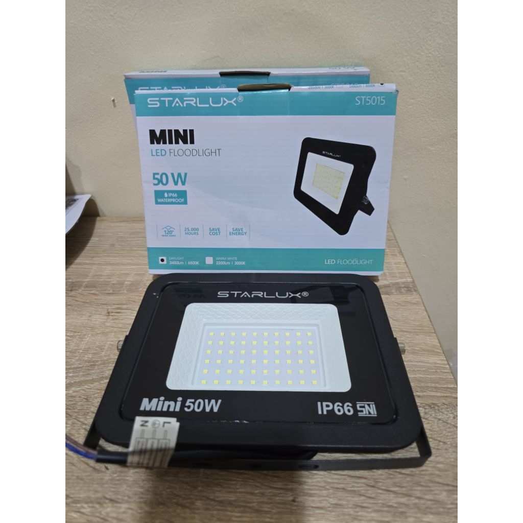 KAP SOROT LED MINI STARLUX 50 WATT 100 WATT SNI / KAP LED SOROT 100 WATT