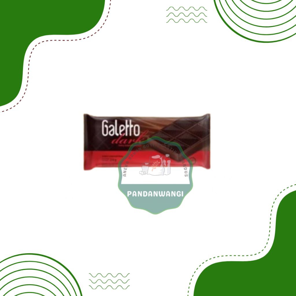 

galetto dark chocolate 250 gr