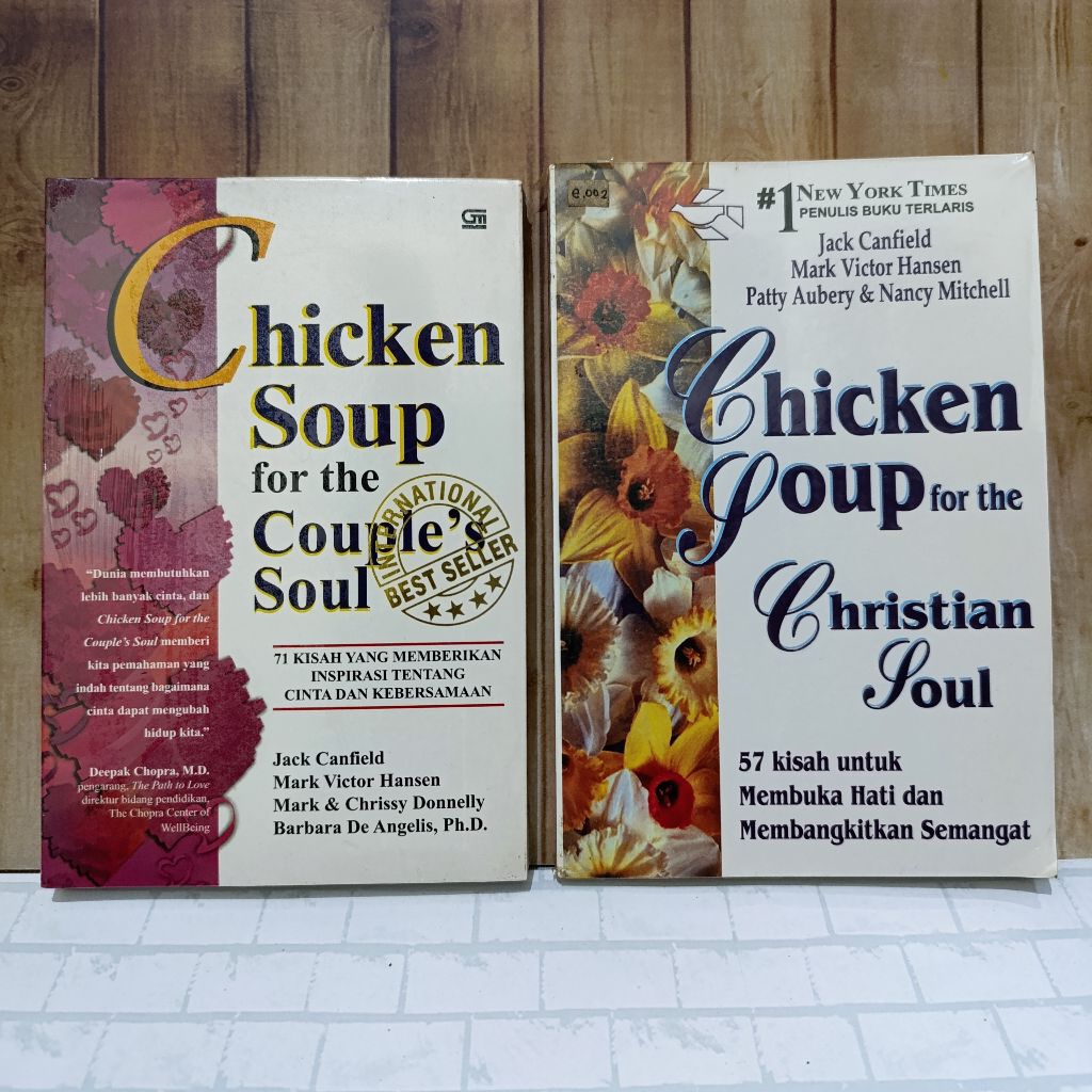 Buku motivasi Chicken Soup (satuan)