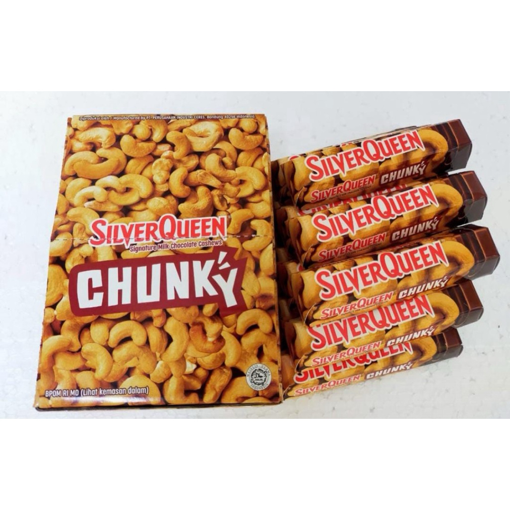 

SILVER QUEEN CHUNKY BAR 26gr