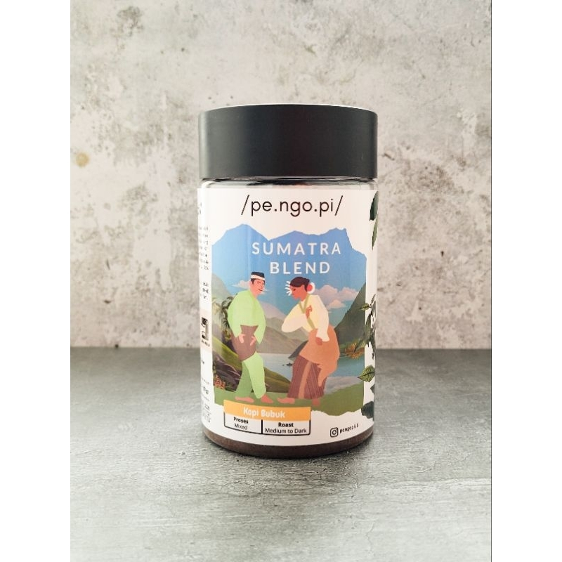 

[oddsolshop] pekanbaru/Pengopi 180GR Sumatra Blend Bubuk Kopi Instan Premium