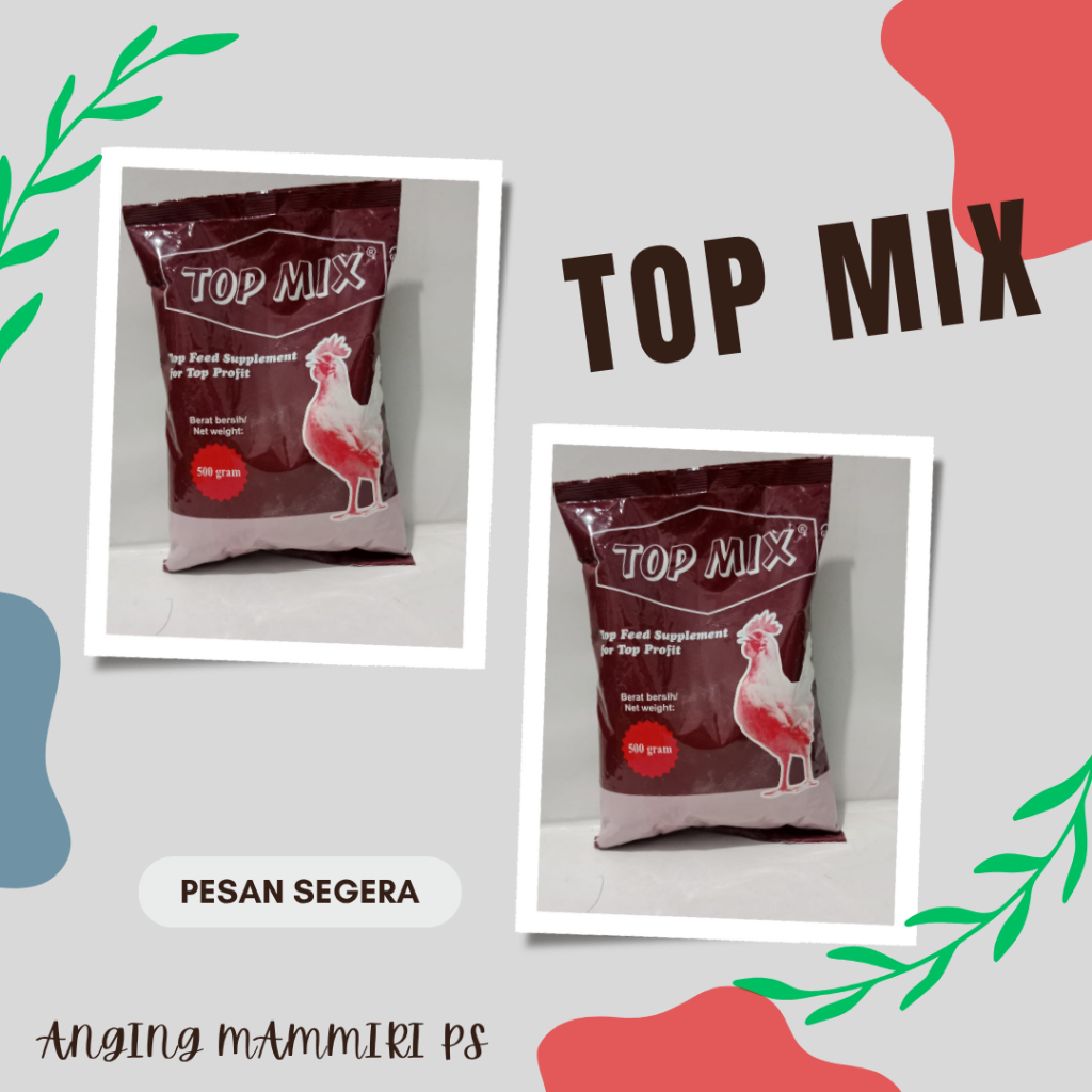 TOP MIX 500 Gr - Premix Ayam| MEDION