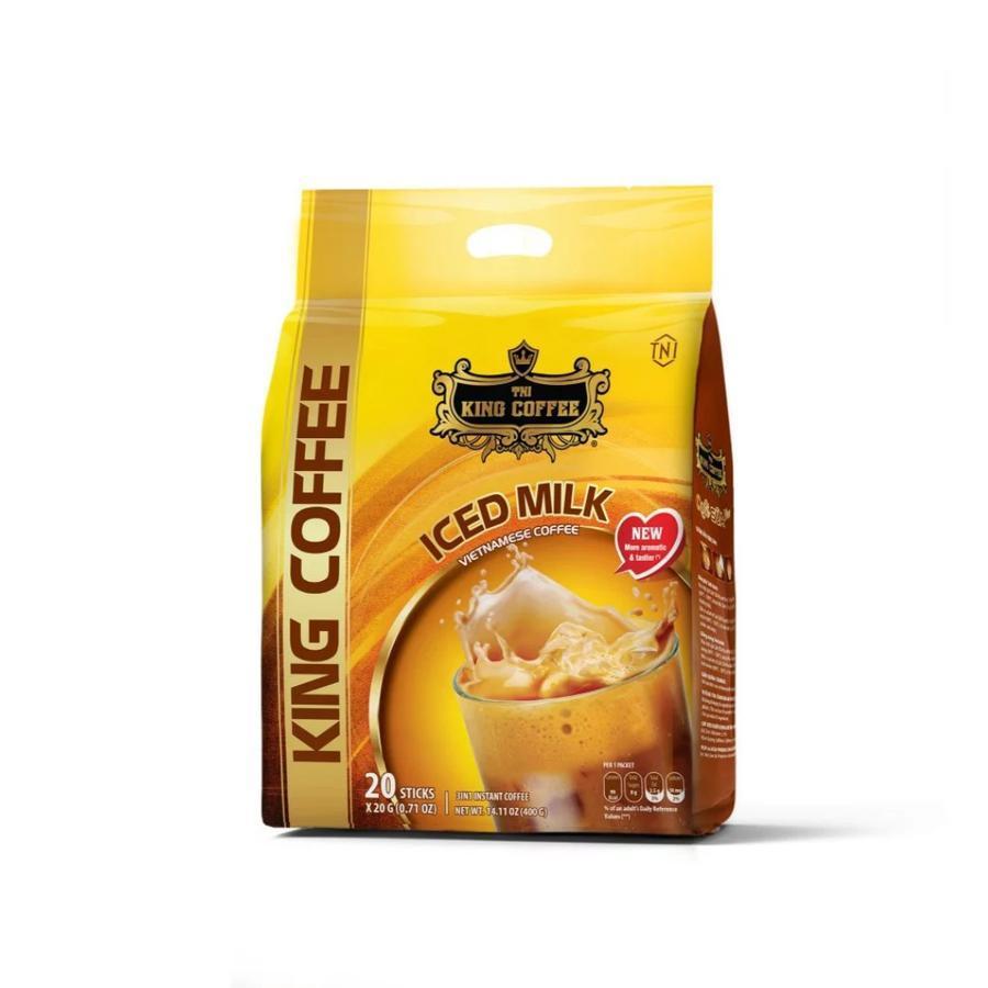 

Kopi Vietnam King Coffee Iced Milk Kopi Susu isi 10 Sachet Trung Nguyen - BOX