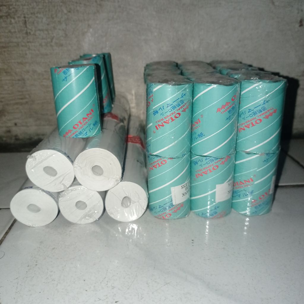 

kertas thermal sticker roll kasir 58mm kualitas bagus dan terpercaya