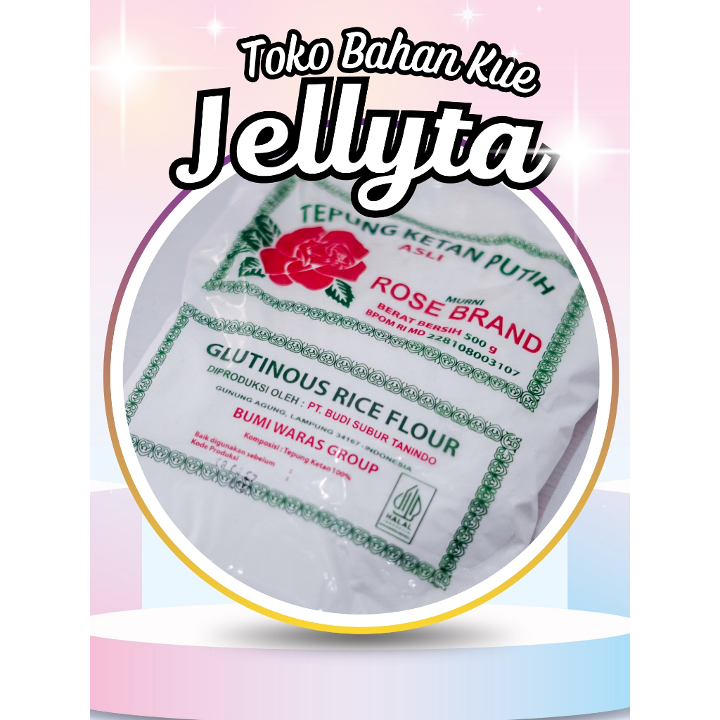 

Tepung Beras Ketan Rose Brand | 500 gr