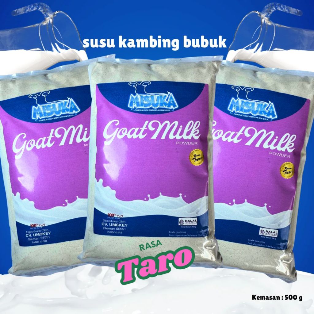 

Susu Kambing Bubuk Taro 500g