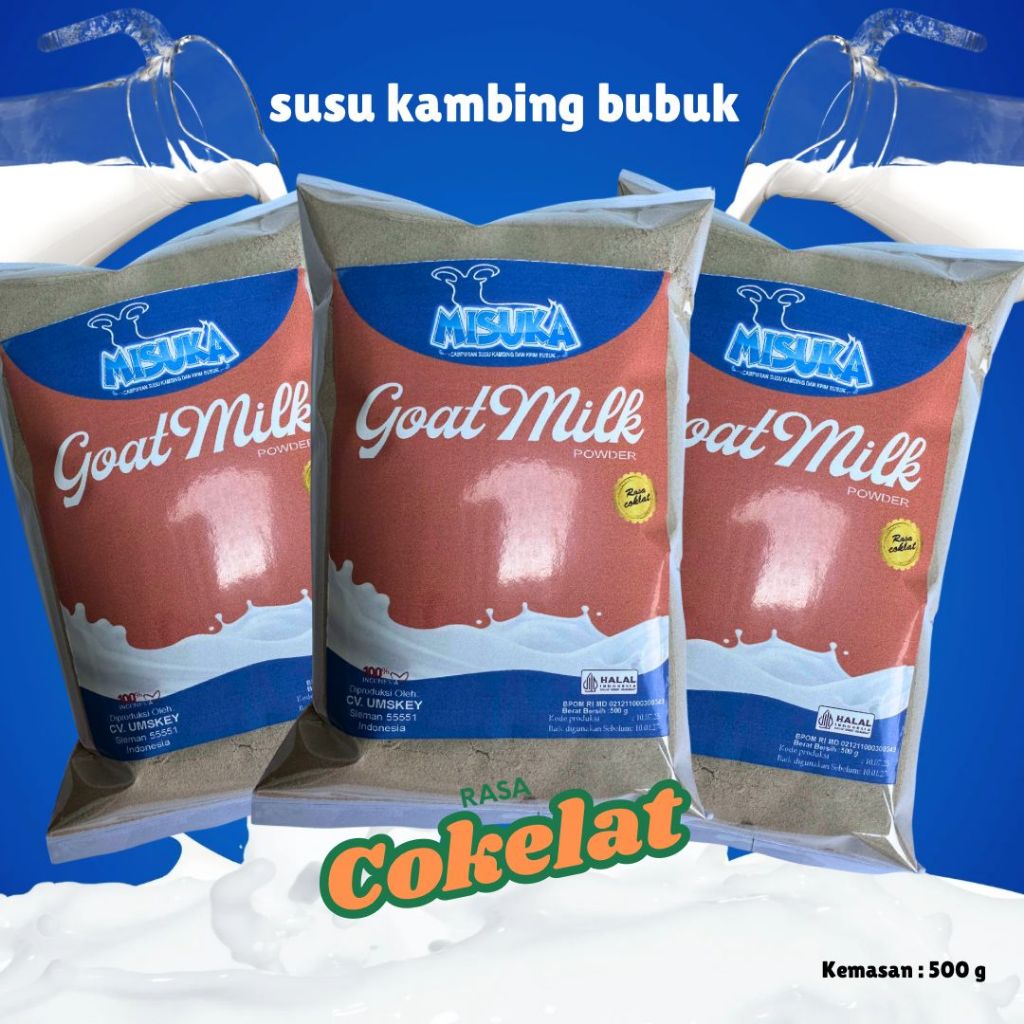 

Susu Kambing Bubuk Cokelat 500 g