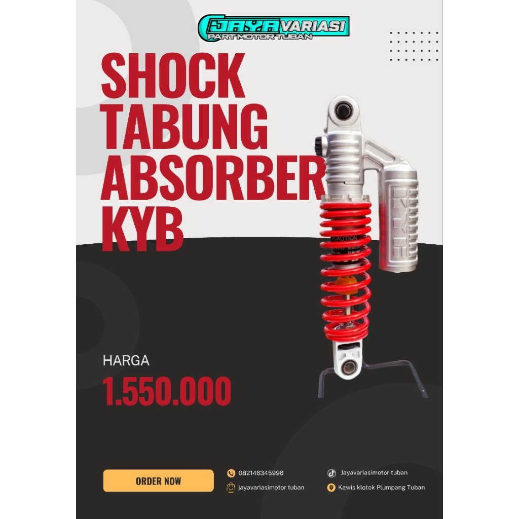 SHOCK TABUNG KYB