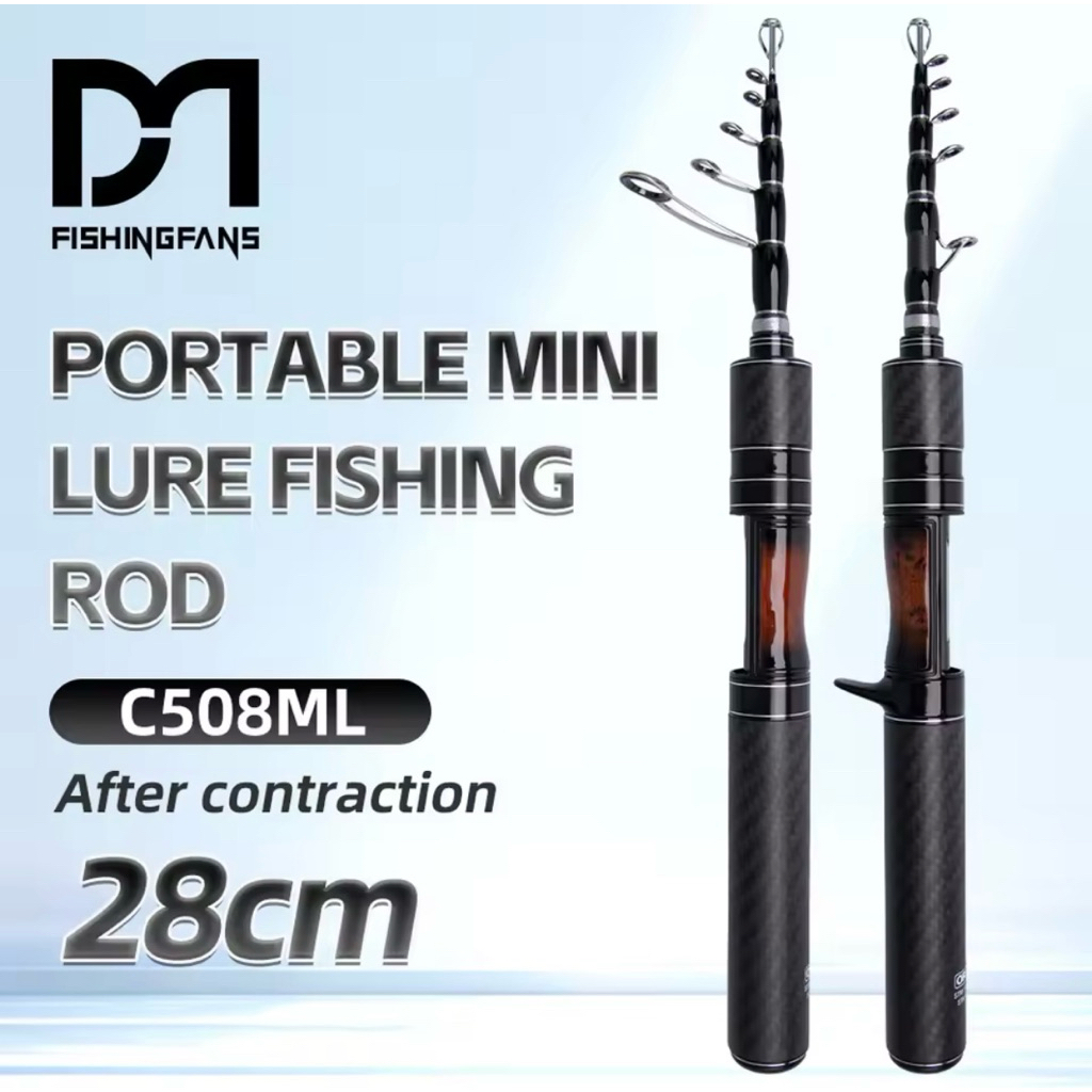 joran fishingfans orca lure 2 telescopic