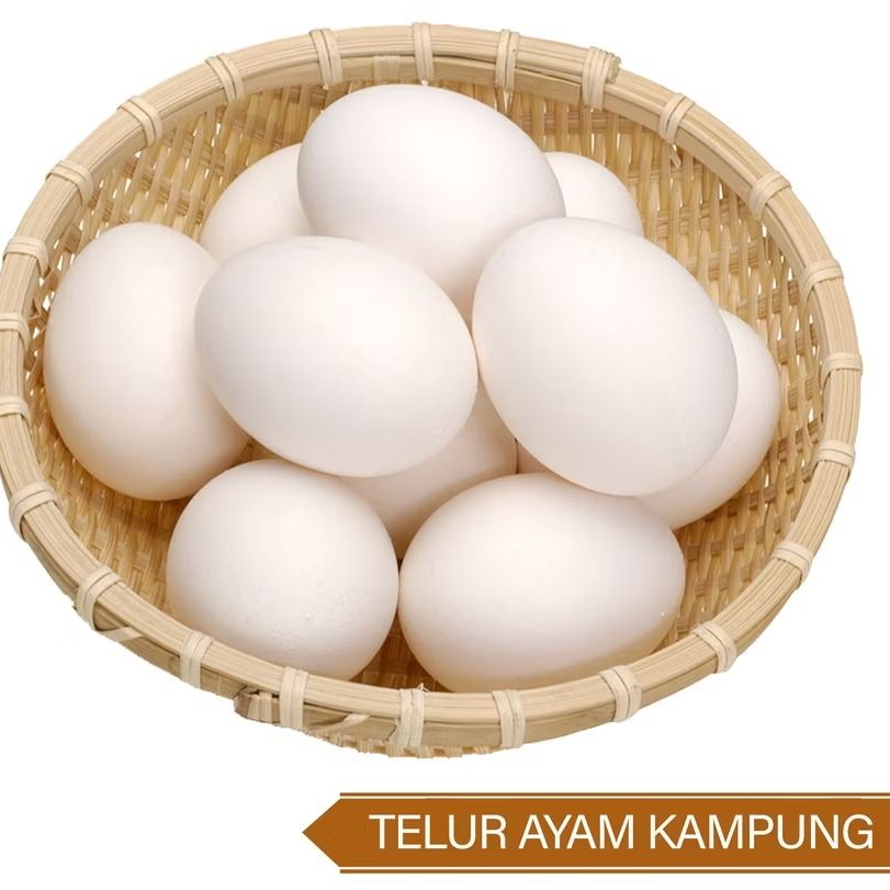 

Telur Ayam Kampung (Arab) Organik isi 6 - 10 pcs