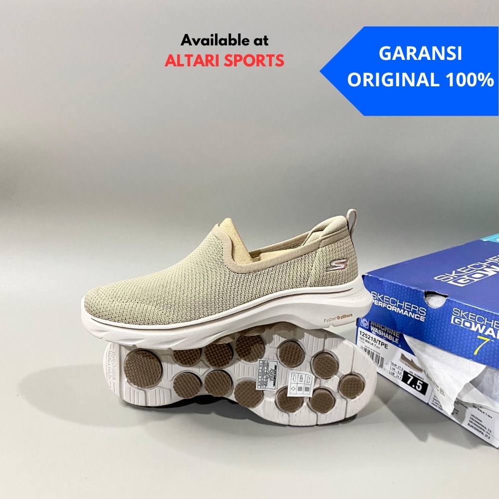 SEPATU SLIP ON WANITA SKECHERS IVY 125218 / TPE ORIGINAL