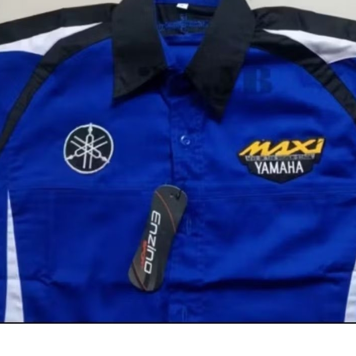 Kemeja Yamaha Maxi • Baju YAMAHA MAXI Elegan • Seragam Yamaha Maxi Terbaru premium Lengan Pendek