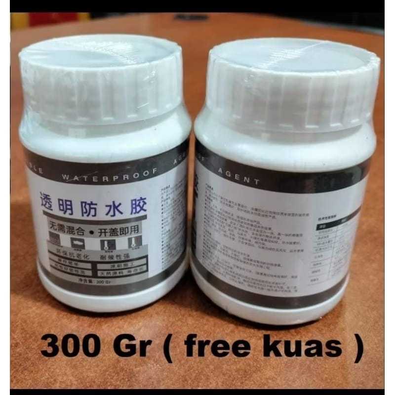 300GRAM Lem Anti Bocor + Kuas Lem Transparan Anti Bocor
